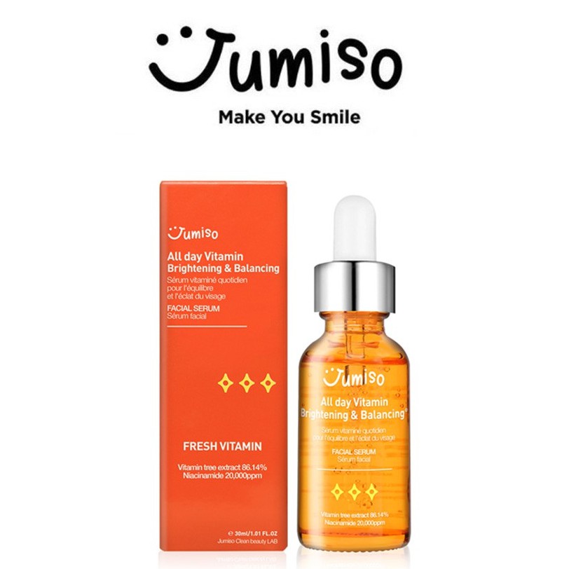 Tinh chất dưỡng sáng da Jumiso All Day Vitamin Brightening & Balancing Facial Serum 30ml - Tinh chất dưỡng ẩm | TheFaceHolic.com