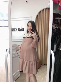 Váy bầu dáng xuông