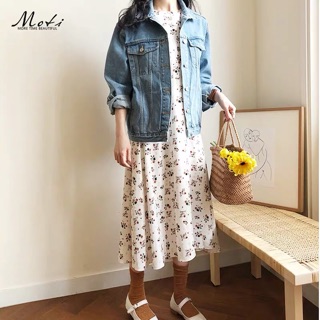 [Order] Váy hoa nhí chiết eo