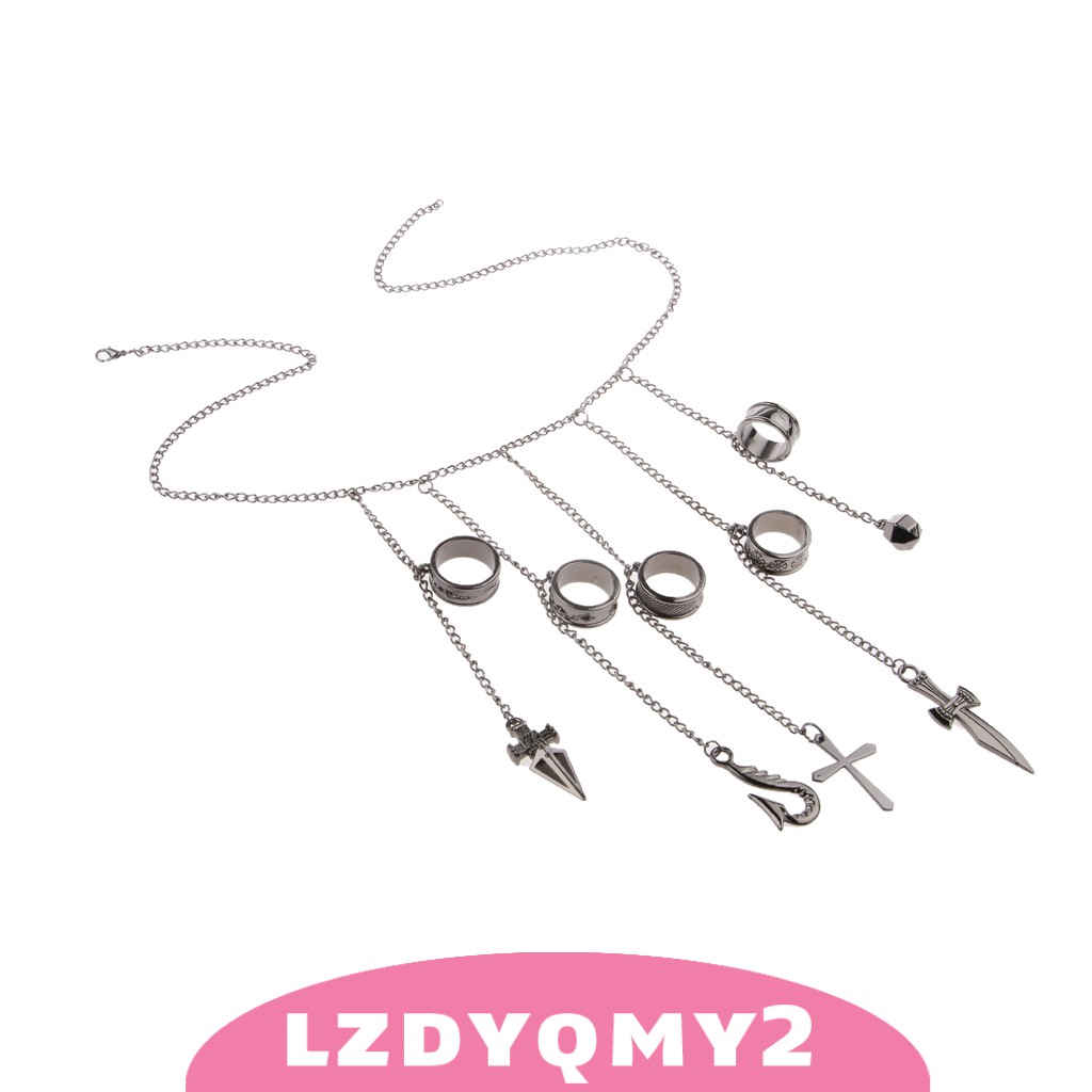 Vòng tay phối 5 nhẫn của Kurapika trong Hunter x Hunter để hóa trang