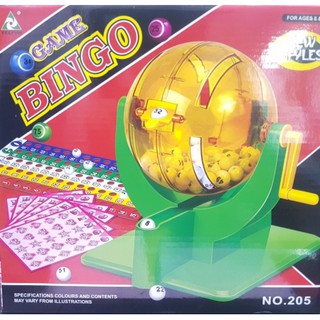 VÒNG XOAY LÔTÔ BINGO – BINGO LOTTO BOARD GAME – Mẫu mới TẾT