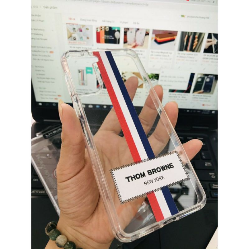 Ốp Likgus ThomBrowne chống sốc không ố màu Samsung S21, S21 Plus , S21 Ultra cao cấp