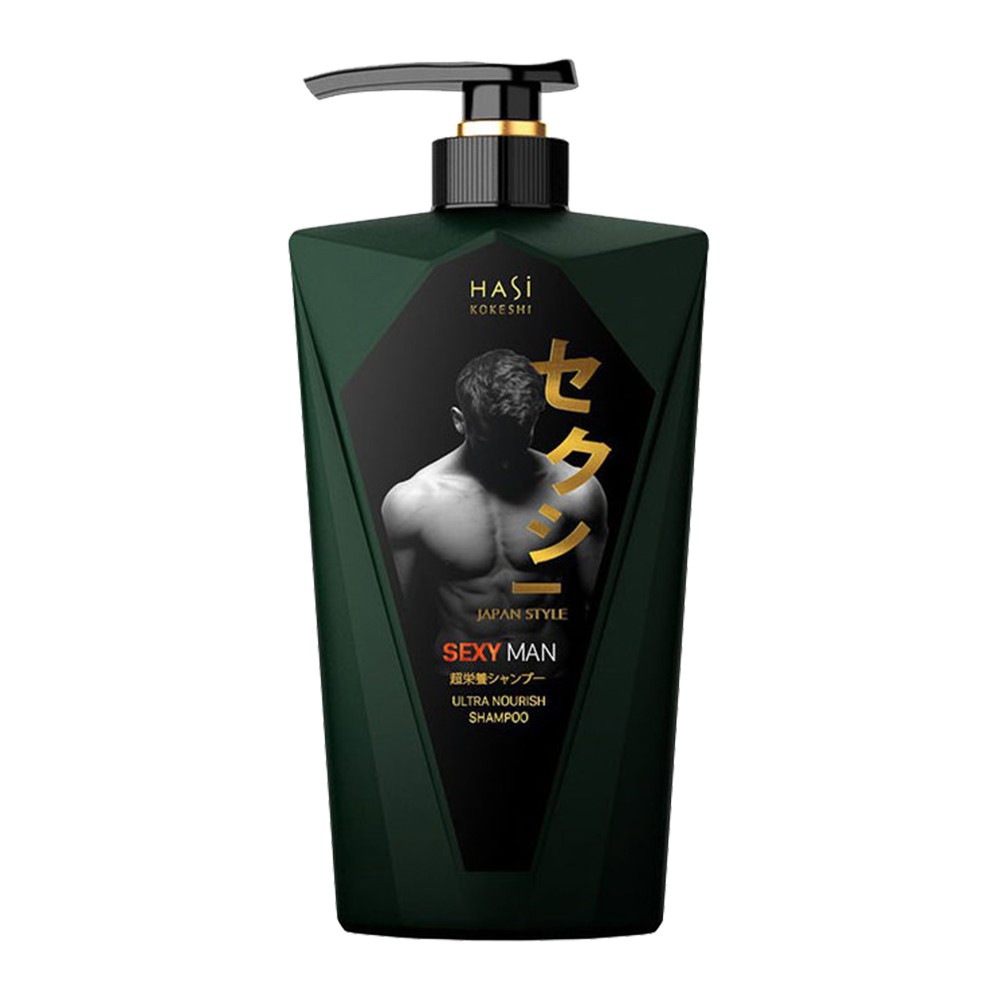 Gel Tắm - Dầu Gội Hương Nước Hoa Nam Sexy Man HaSi Kokeshi 380g và 550g