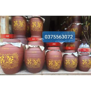 Sale sốc chỉ có ở T4: Hũ gạo tài lộc, chum sành ngâm rượu  chuẩn Bát Tràng