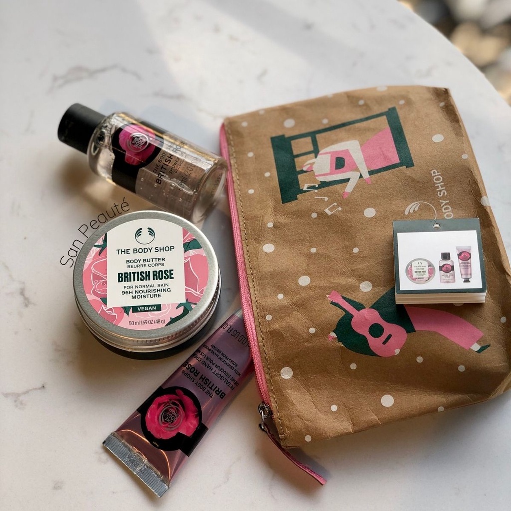 Set quà tặng The Body Shop Gift set Love Plum/ Handcream 2021