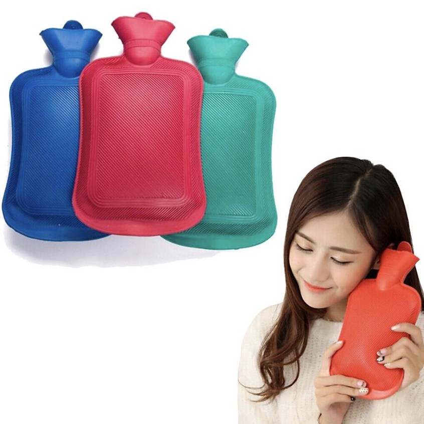 Túi Chườm Nóng Lạnh Cao Su Siêu Bền, Hỗ Trợ Làm Giảm Đau Chấn Thương- Giao Mẫu Ngẫu Nhiên
