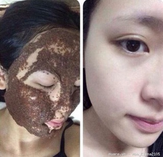 Mặt nạ ngũ hoa hạt tina lê