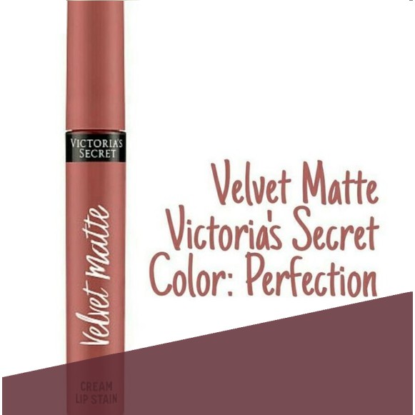 Son Kem Lì Victoria’s Secret Velvet Matte Cream Lip Stain - Perfection - Cam Đất