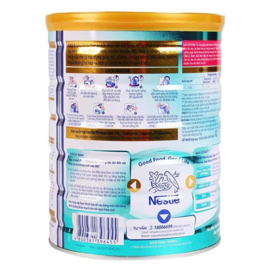 Sữa Bột Nestlé NAN Optipro 3 900g