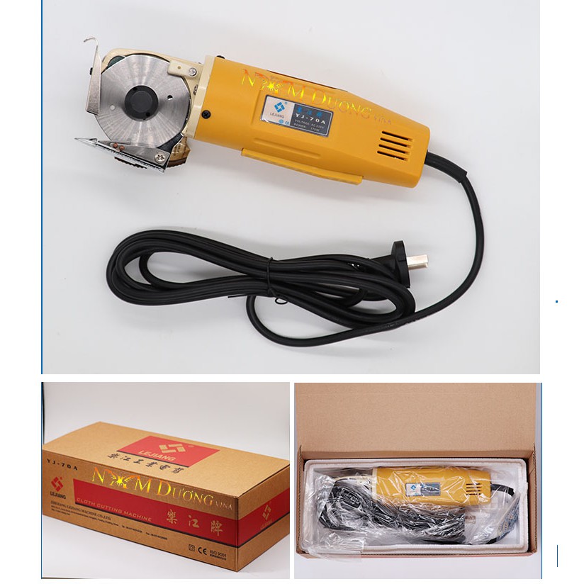 [Giao Nhanh 1H NOWSHIP] Máy Cắt Vải Cầm Tay Nhỏ Nhẹ LEJIANG YJ 70 &gt; Máy Cắt  Đa Năng Vận Hành Mạnh Mẽ Tiếng Ồn Thấp