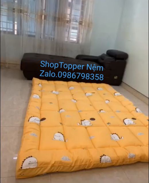 Nệm Topper/ Nệm cuộn trải sàn ngủ gấp gọn