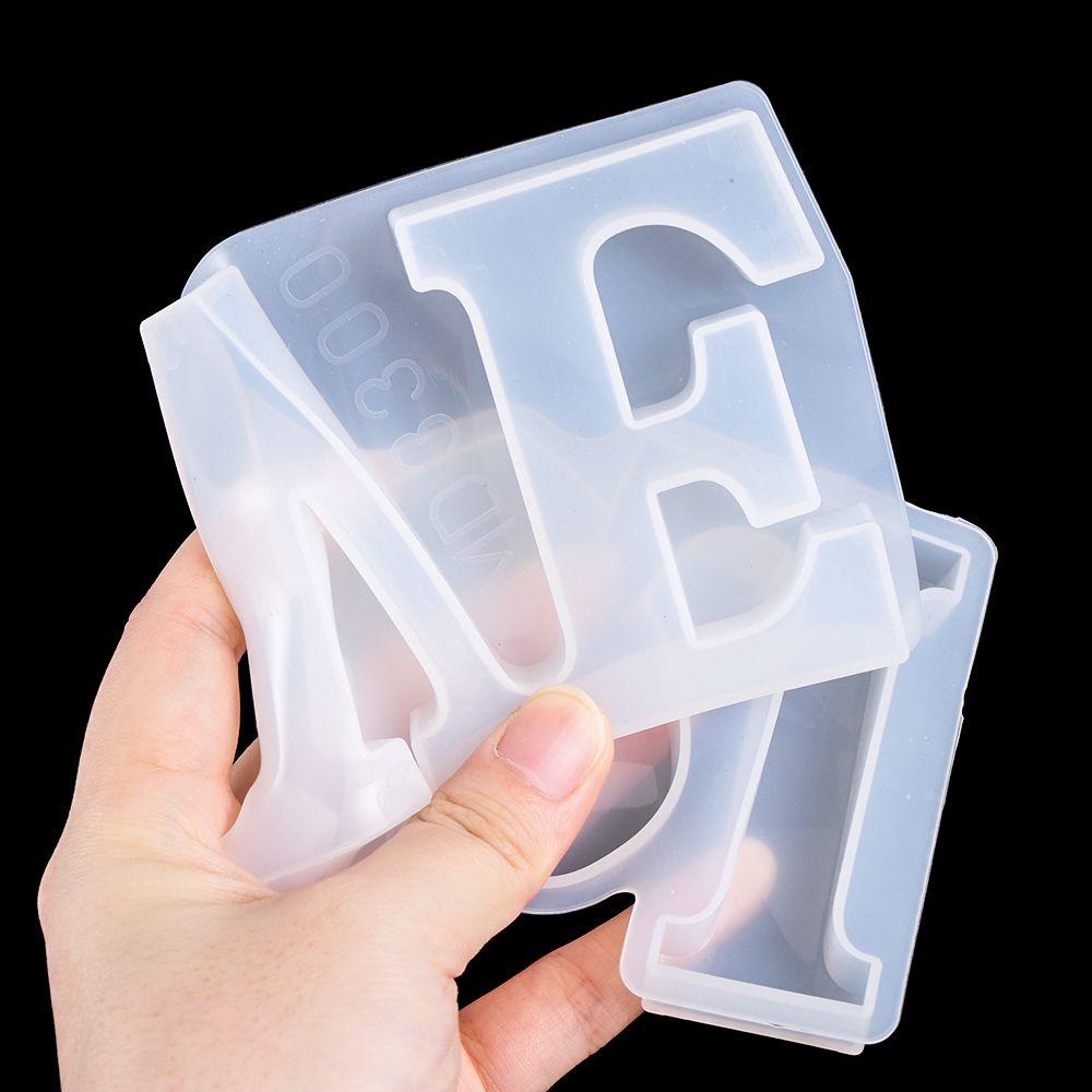 Khuôn Làm Nhựa Resin Epoxy Hình Chữ Cái Trang Trí Nhà Cửa