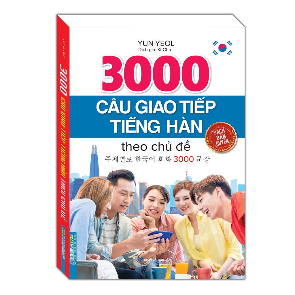 Sách - 3000 câu giao tiếp tiếng hàn theo chủ đề