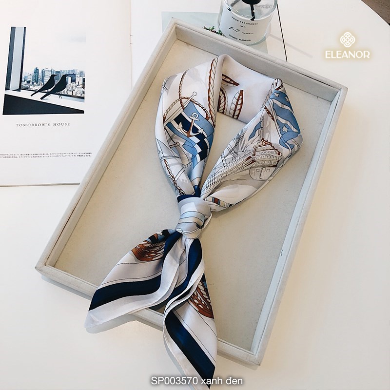 Khăn quàng cổ turban Eleanor Accessories dáng dài phụ kiện thời trang dễ thương