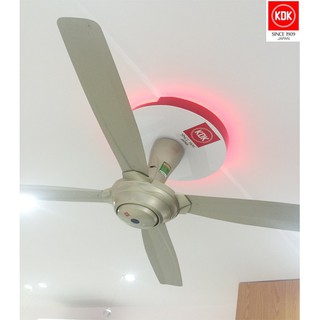 Quạt trần 4 cánh KDK M56PR- Bảo hành chính hãng.