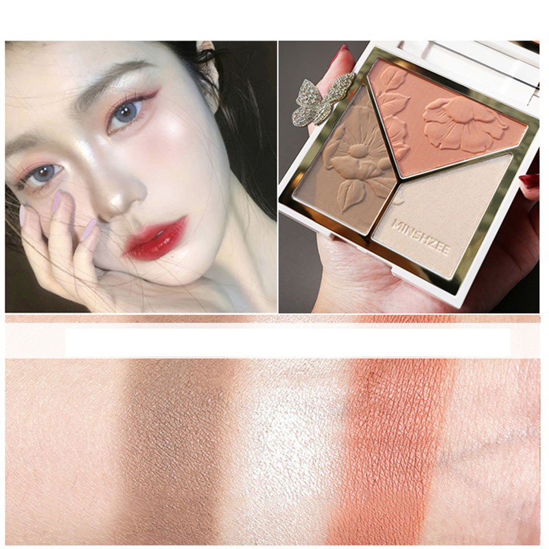 (Hàng Mới Về) Phấn Che Khuyết Điểm Minshzee 01 Làm Sáng Da Lâu Trôi | BigBuy360 - bigbuy360.vn