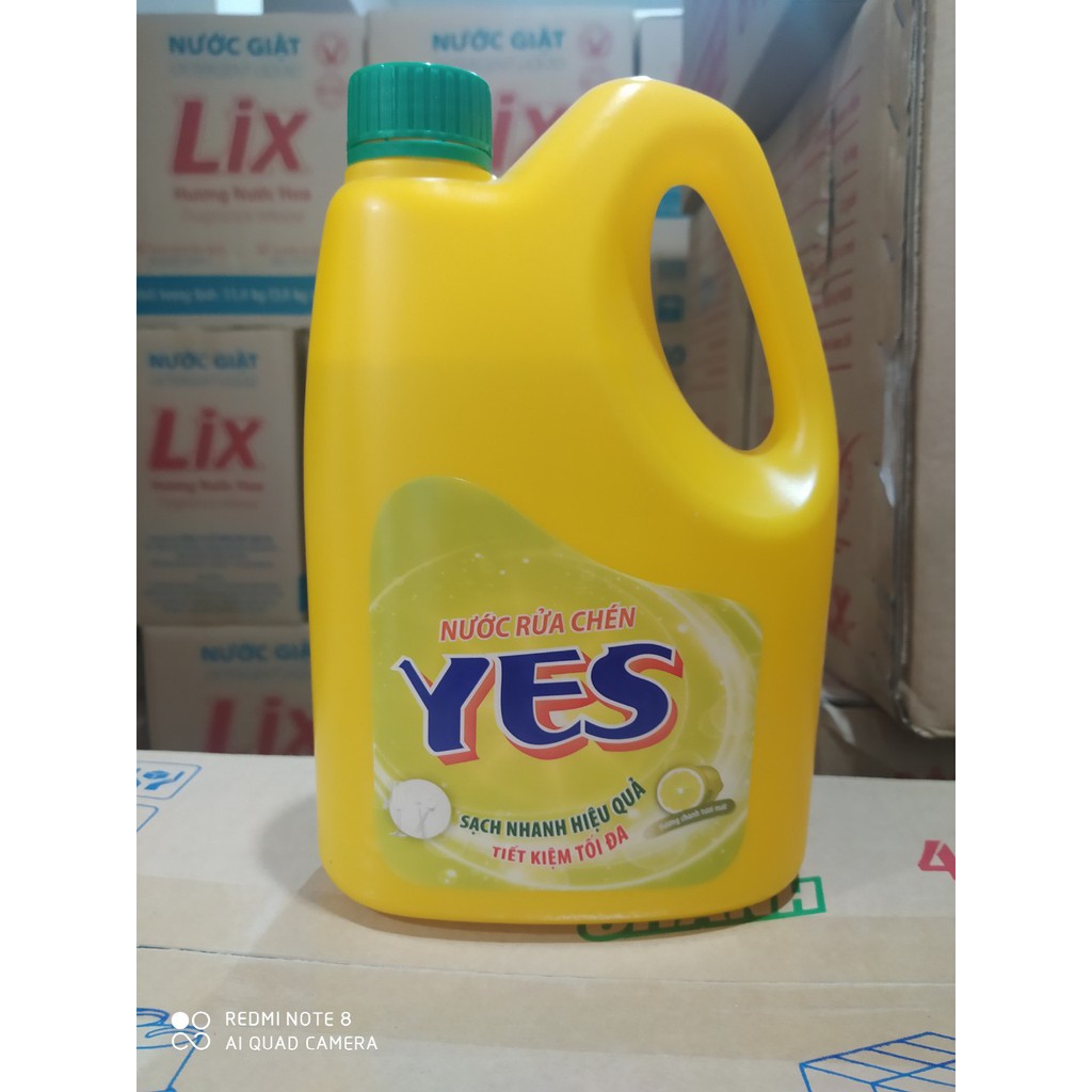 Nước rửa chén Yes 1.4kg - Sản phẩm mới từ Lixco