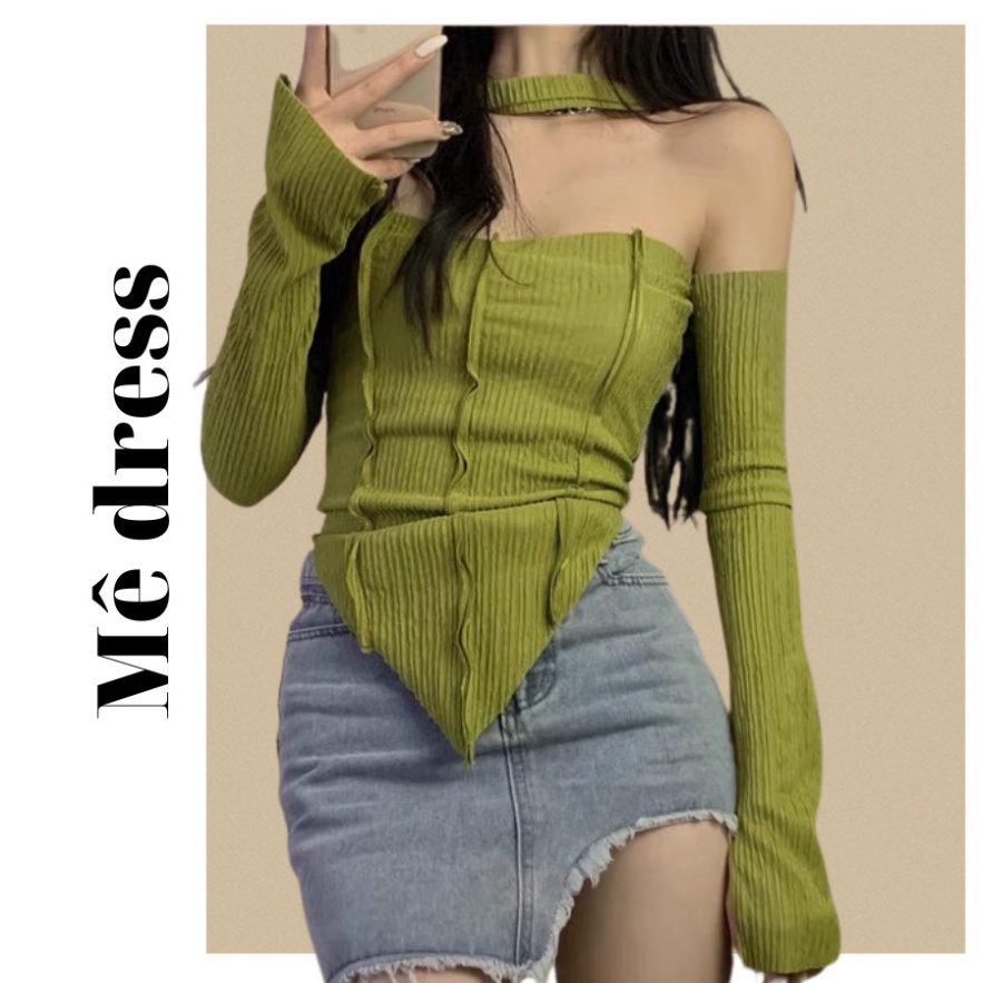 Áo ống kèm ống tay dài Mê dress MSP019