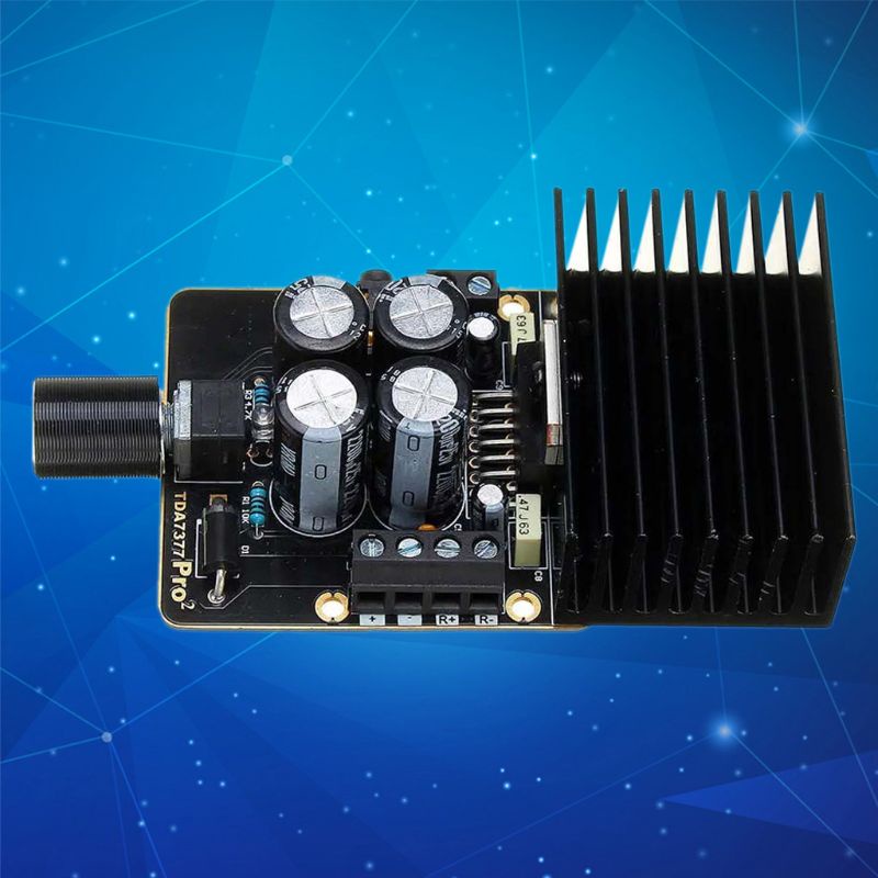 Bảng Mạch Khuếch Đại Âm Thanh HIFI TDA7377 DC9-18V 30W Cho Loa 4-8 Ohm