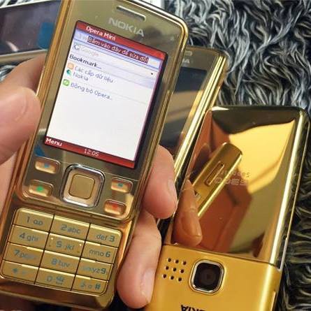 Điện thoại nokia 6300 màu gold