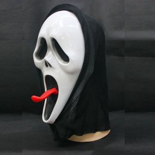 Mặt nạ ma lè lưỡi. Hoá trang Halloween