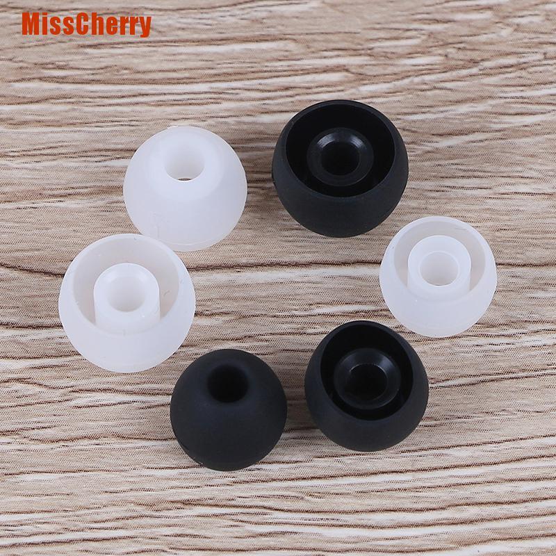 Set 6 cặp miếng đệm tai nghe nhét tai silicon size S + M + L)