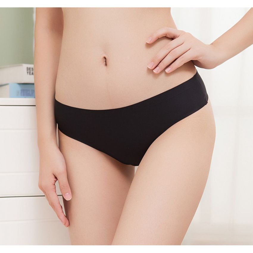 Quần lót lọt khe đúc su không đường may, quần chíp gợi cảm thiết kế đơn giản tôn mông Kingshop L716