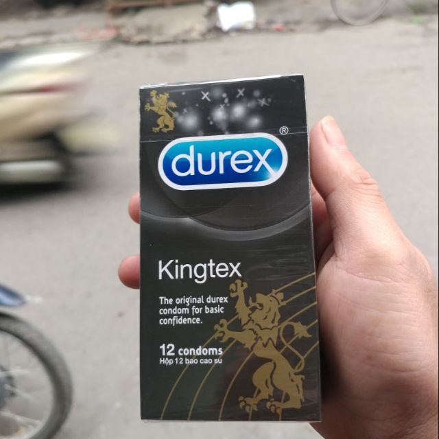 Bao Cao Su Durex Kingtex (12 Cái / Hộp)