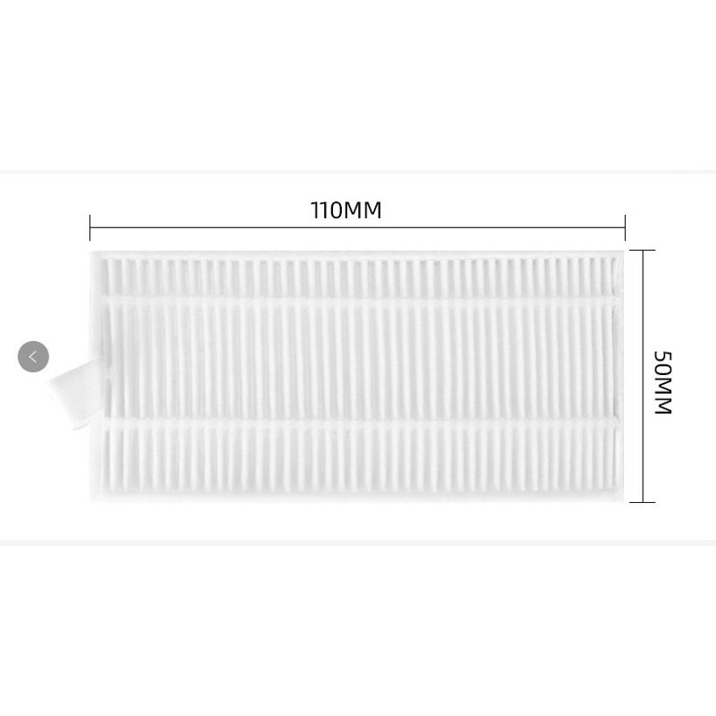 BỘ PHỤ KIỆN U2 PRO khăn, giẻ, lọc hepa, chổi cuộn, chổi chính, chổi cạnh Robot hút bụi Ecovacs Deebot U2, U2 Pro