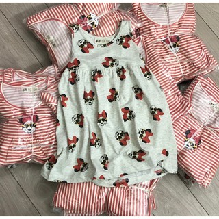 Váy sát nách HM Minnie Mickey 1-10Y