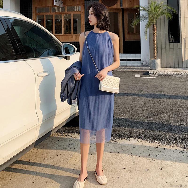 Đầm Dây Yếm Hở Lưng Quyến Rũ Cho Nữ #8