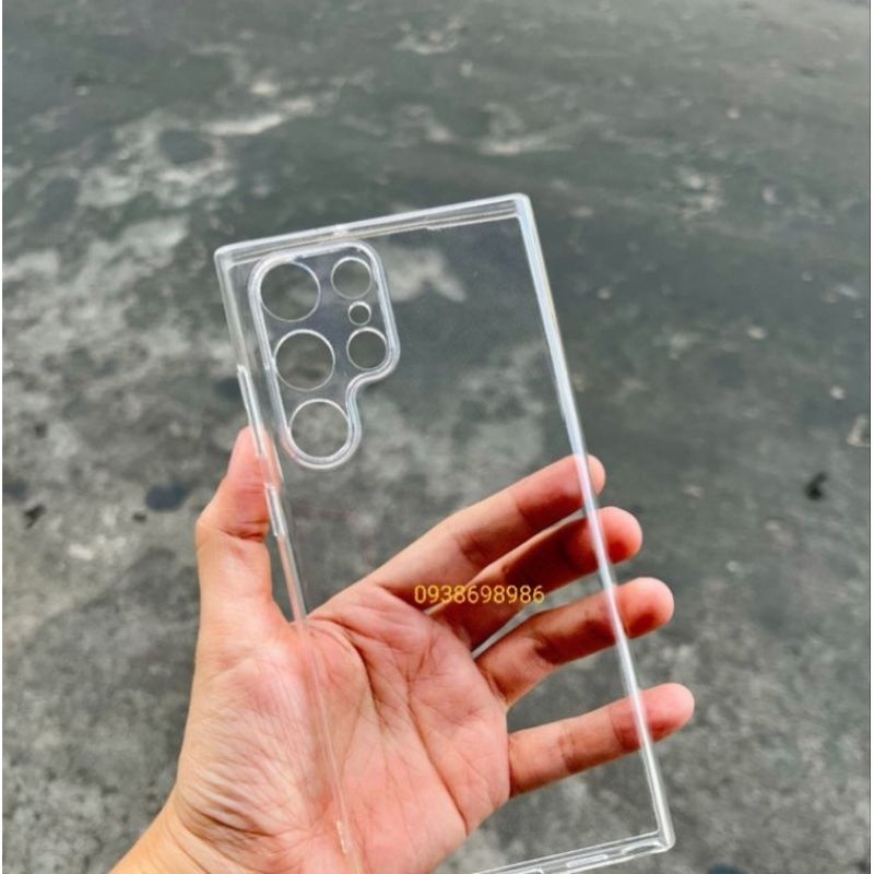 Ốp lưng dẻo trong hiệu Ou case Samsung A54 5G,A34 5G,A14,S23,S23 PLUS,S23ULTRA,S22,S22plus,S22Ultra chống ố vàng