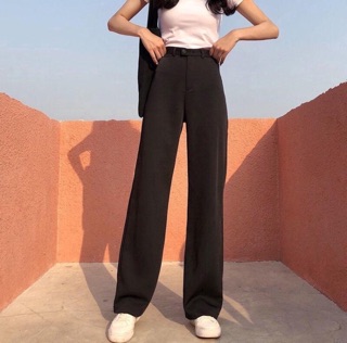 QUẦN TÂY CULOTTE( kèm ảnh thật khách mặc)