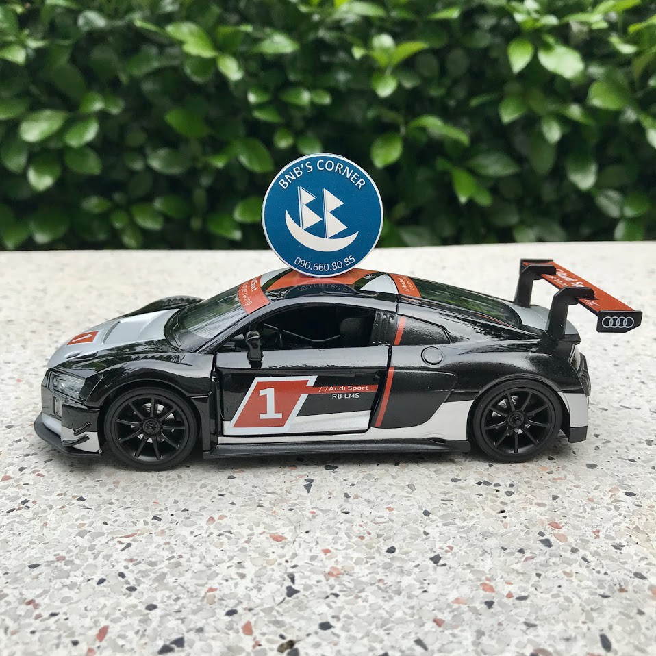Xe mô hình Audi R8 tỷ lệ 1:32