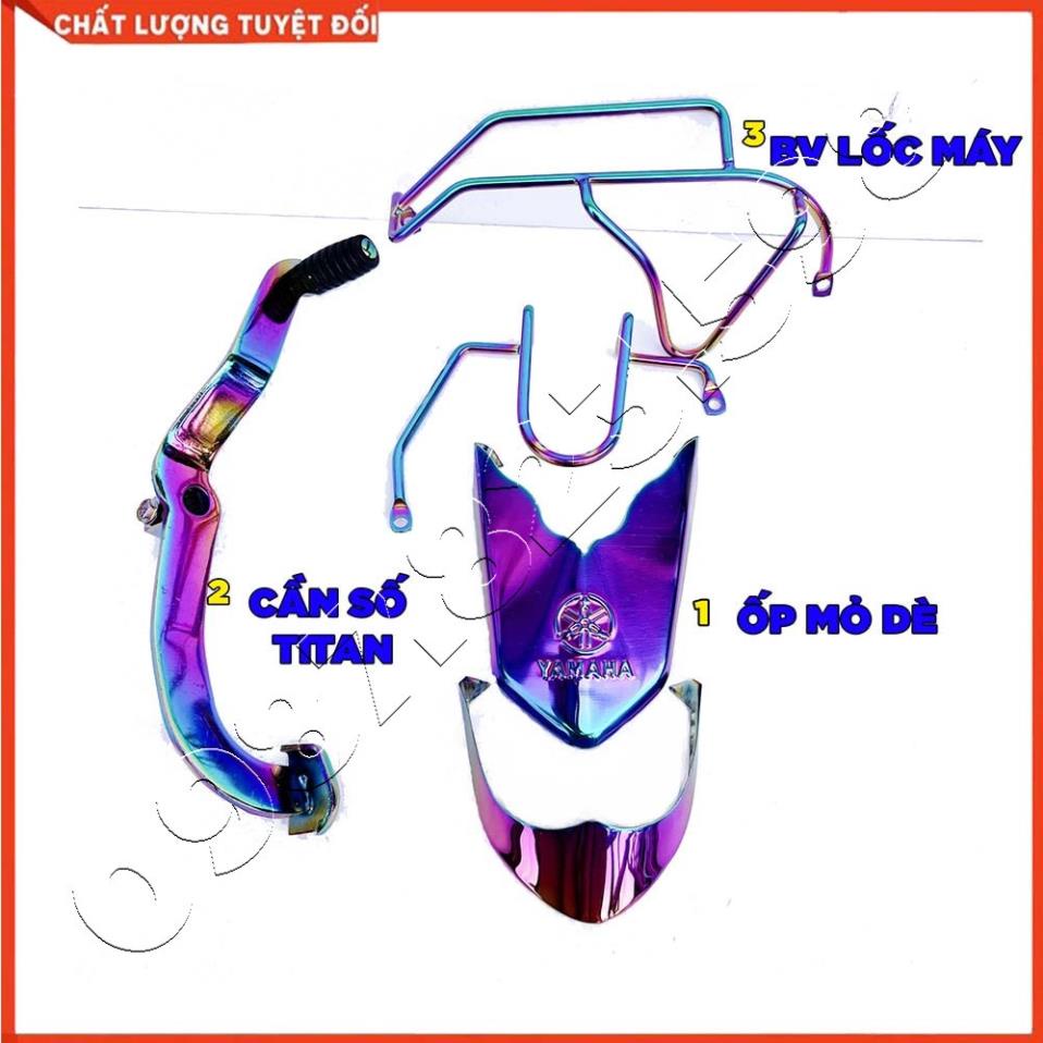 💃Combo Sirius Fi: Baga Sirius Fi, Cần Số Sirius Fi, Bọc Mõm Dè Sirius Fi, Bảo Vệ Lốc Máy Sirius FI💃