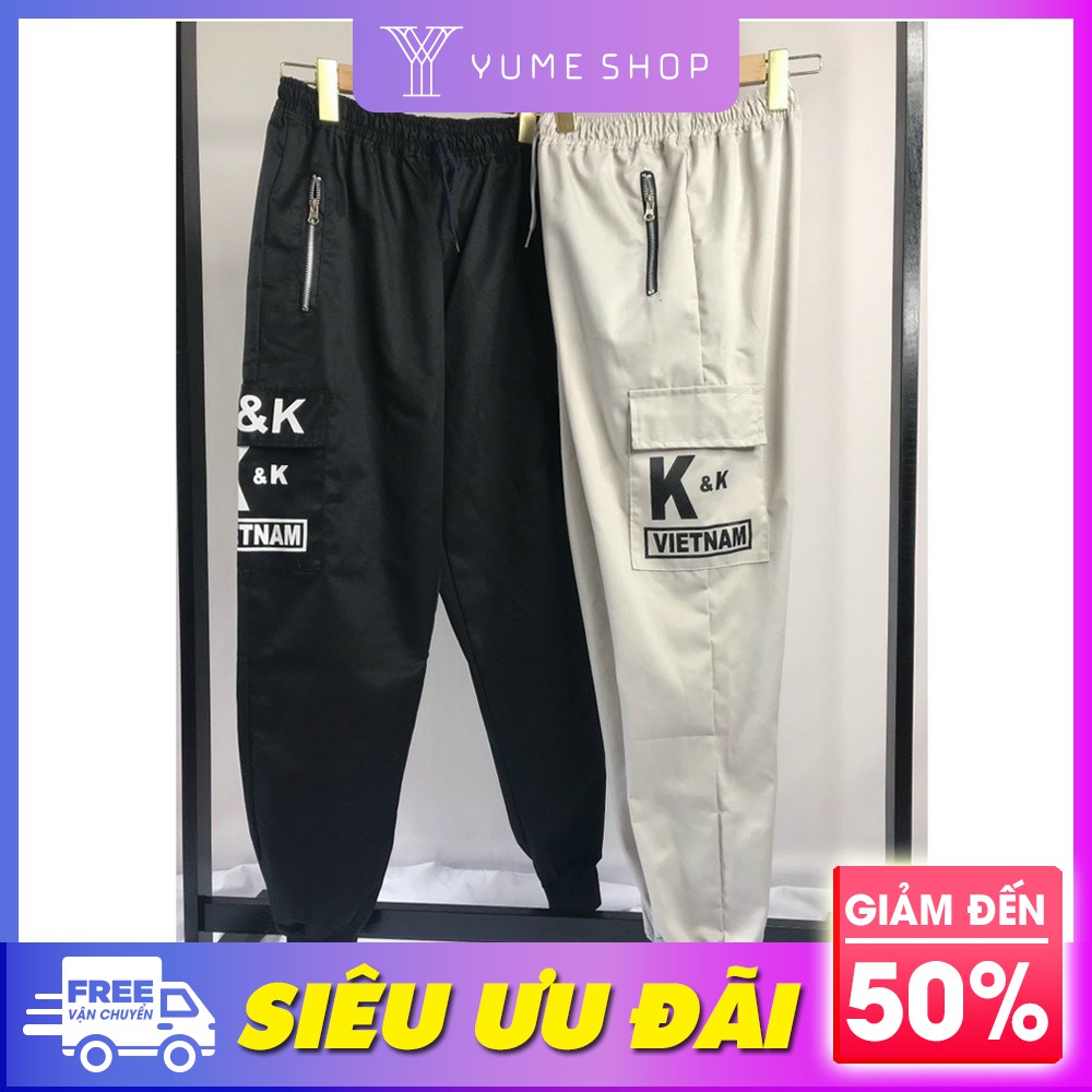 Quần Jogger Kaki Túi Hộp K &amp; K Việt Nam