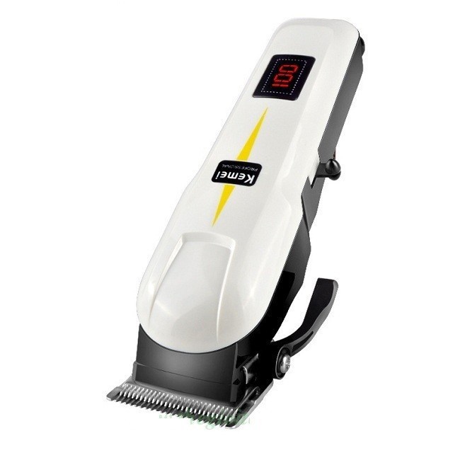 Tông đơ cắt tóc KEMEI KM-809A không dây 4 cữ lưỡi kép không gỉ chạy êm bền - bảo hành 1 đổi 1