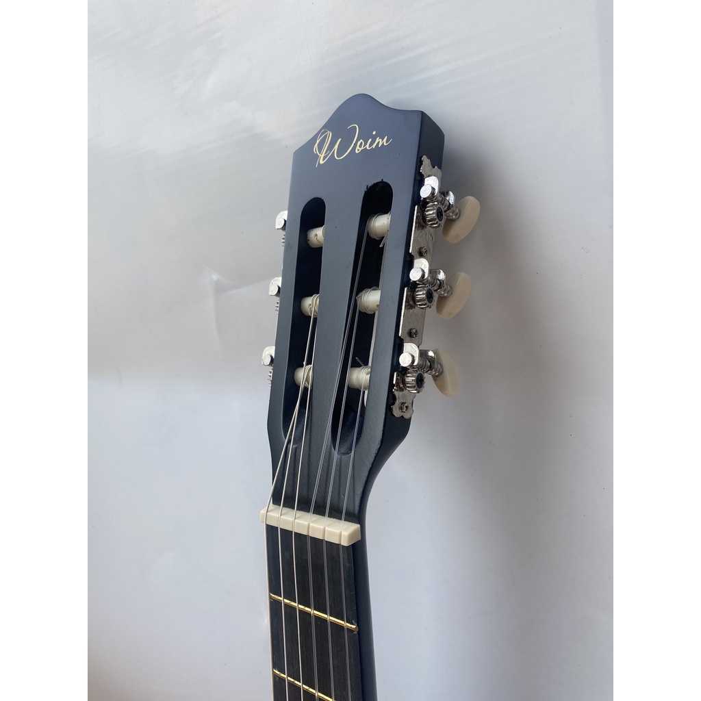 Đàn Guitar Cổ Điển Có Ty Chống Cong Cần Size 39 Inch Gỗ Thịt Cao Cấp