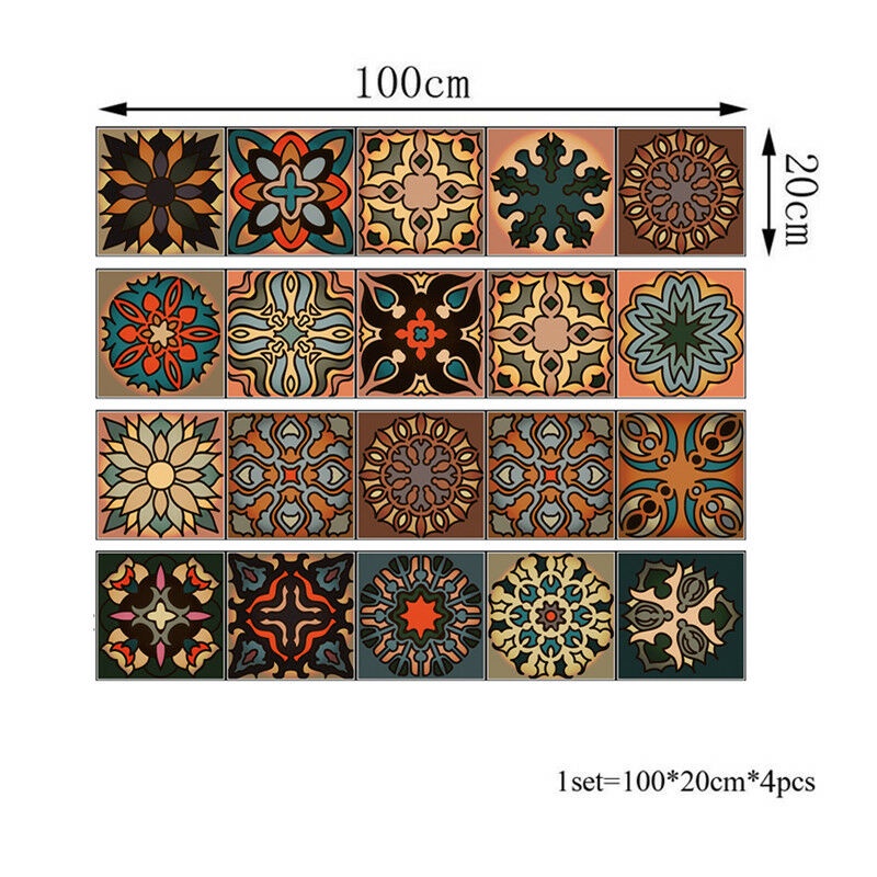 Set 20 Miếng Dán 3D Trang Trí Đa Năng