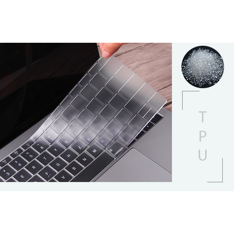 Miếng Phủ Bàn Phím MacBook Pro 13inch 2016-2017, MacBook 12inch 2015-2017 TPU Cao Cấp