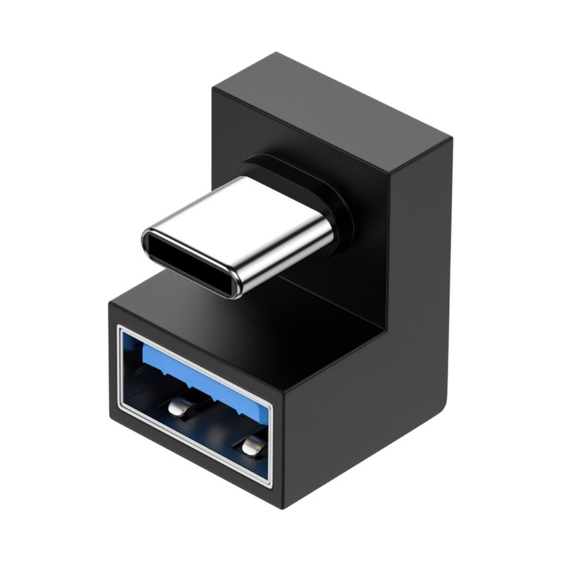 Adapter Mở Rộng 5Gbps Lên Xuống Góc 180 Độ Từ Đầu Cắm Type-C Sang Cổng Cắm USB 3.0 Cho Máy Tính Bảng