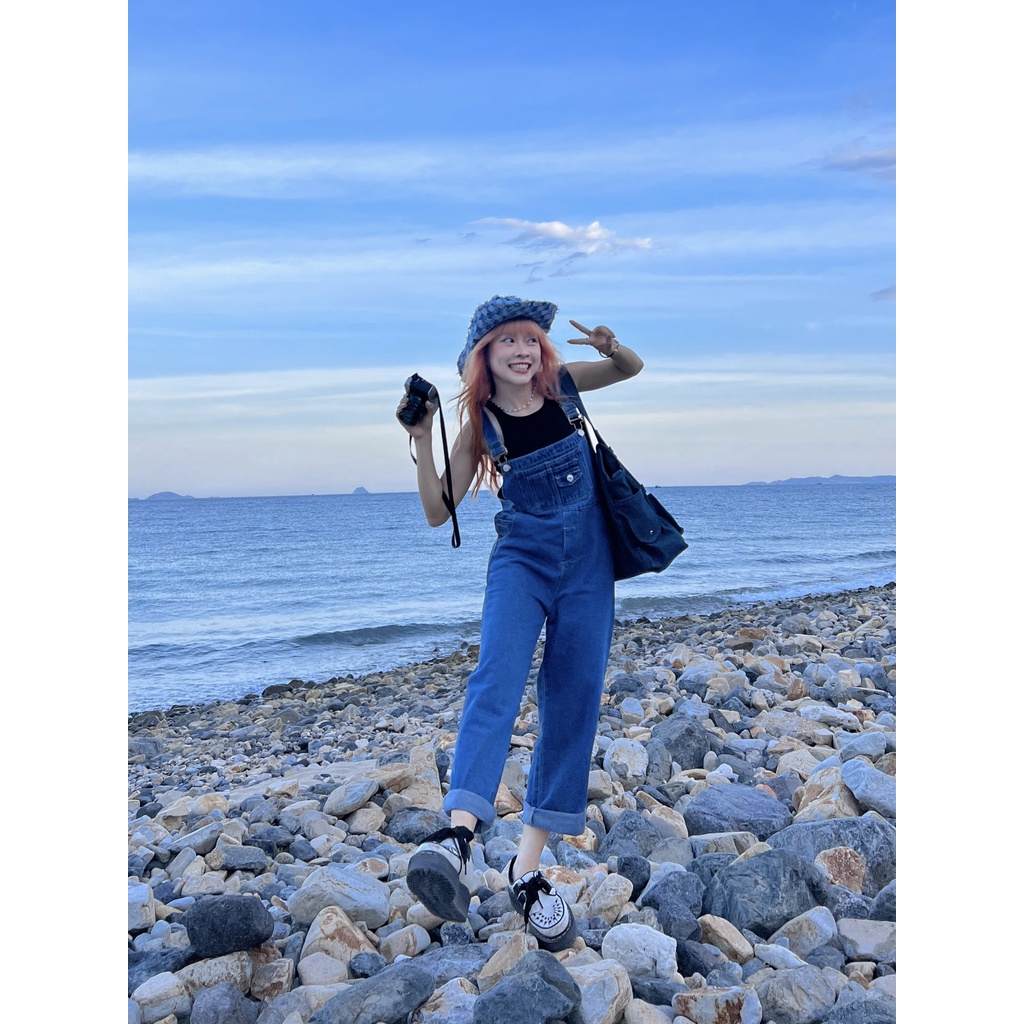 Esme Overall - Yếm jean 9 tấc - Remmus.vn