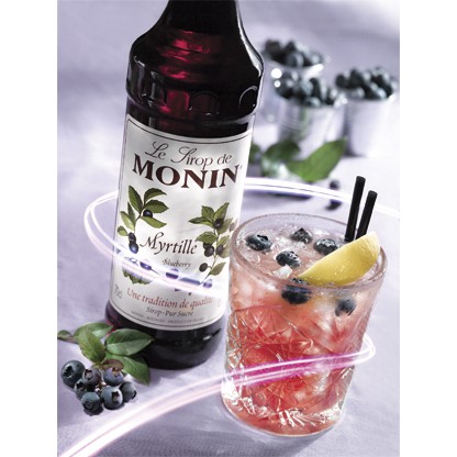 Siro Việt quất Monin (Blueberry syrup) - chai 700ml