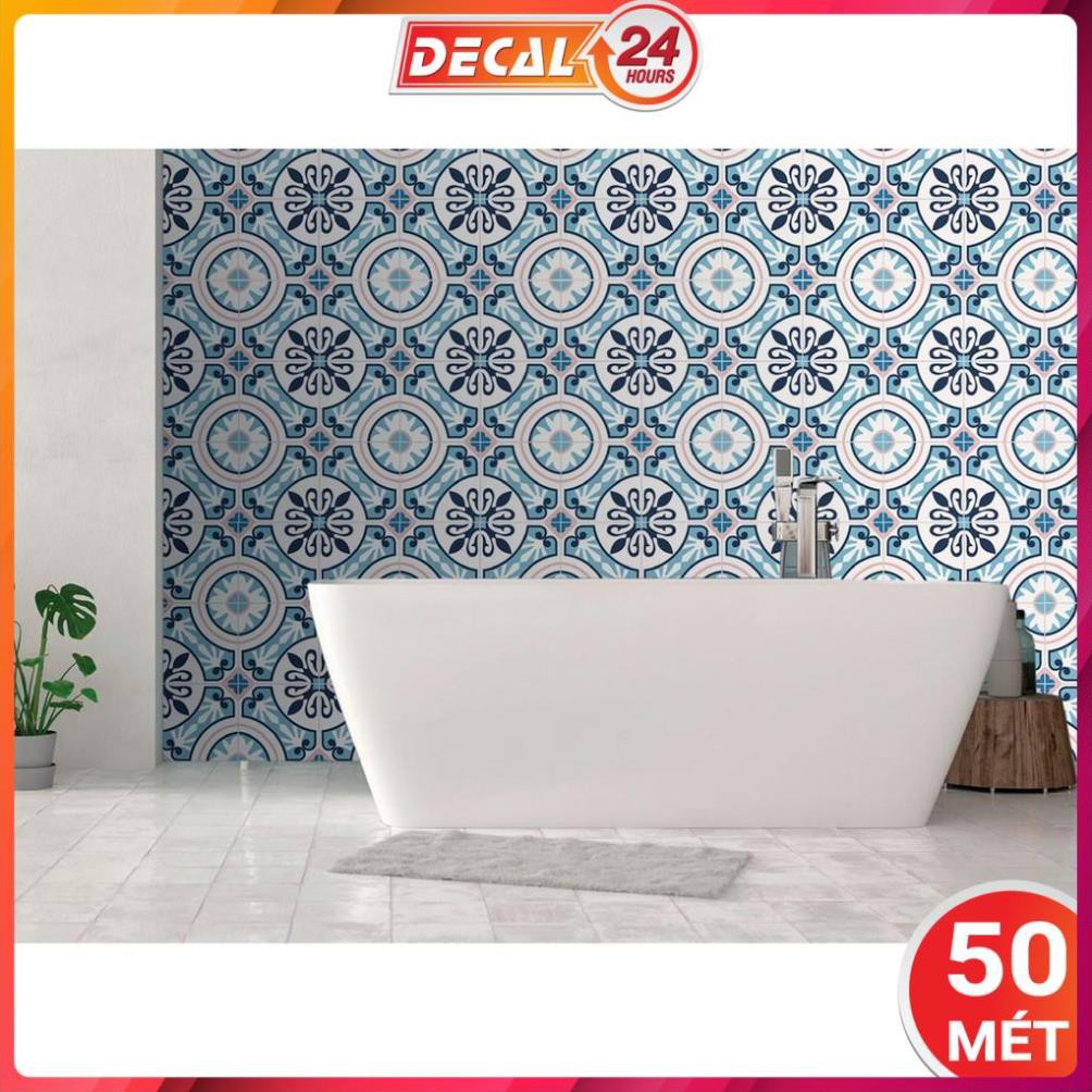 Cuộn 50 mét decal gạch bông đà nẵng DGB-012 - Giá sỉ