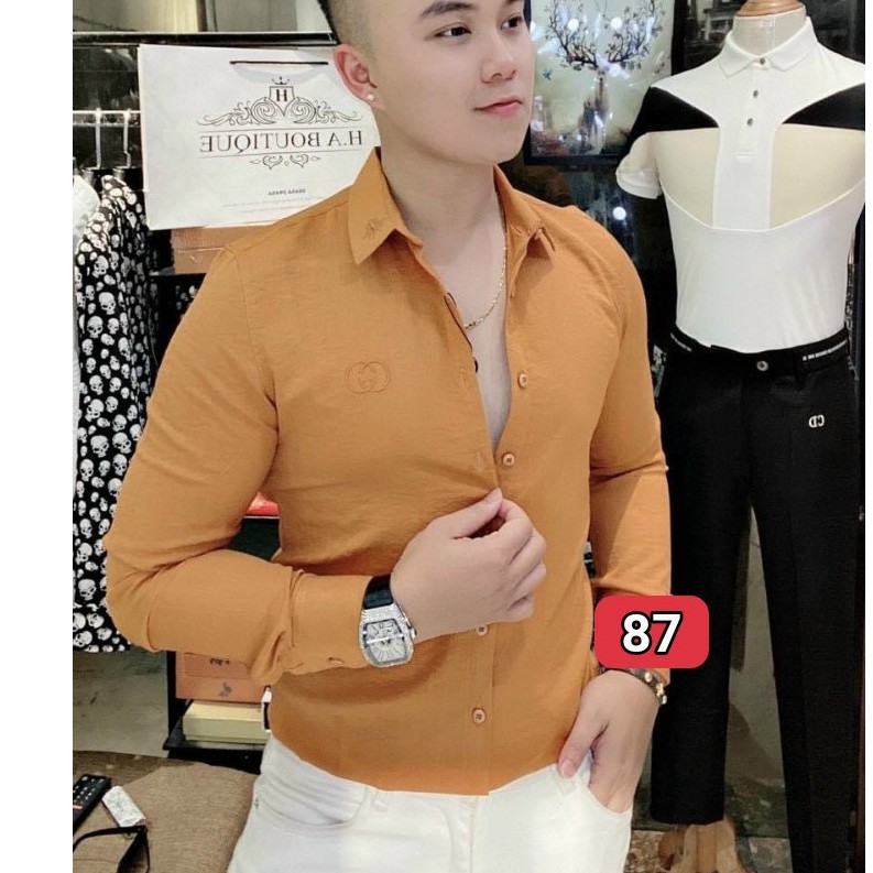 9 mẫu áo sơ mi nam  TAY NGẮN VẢI ĐŨI THÊU cao cấp hàng chuẩn shop VNXK bao đẹp Y HÌNH chất lượng. | BigBuy360 - bigbuy360.vn