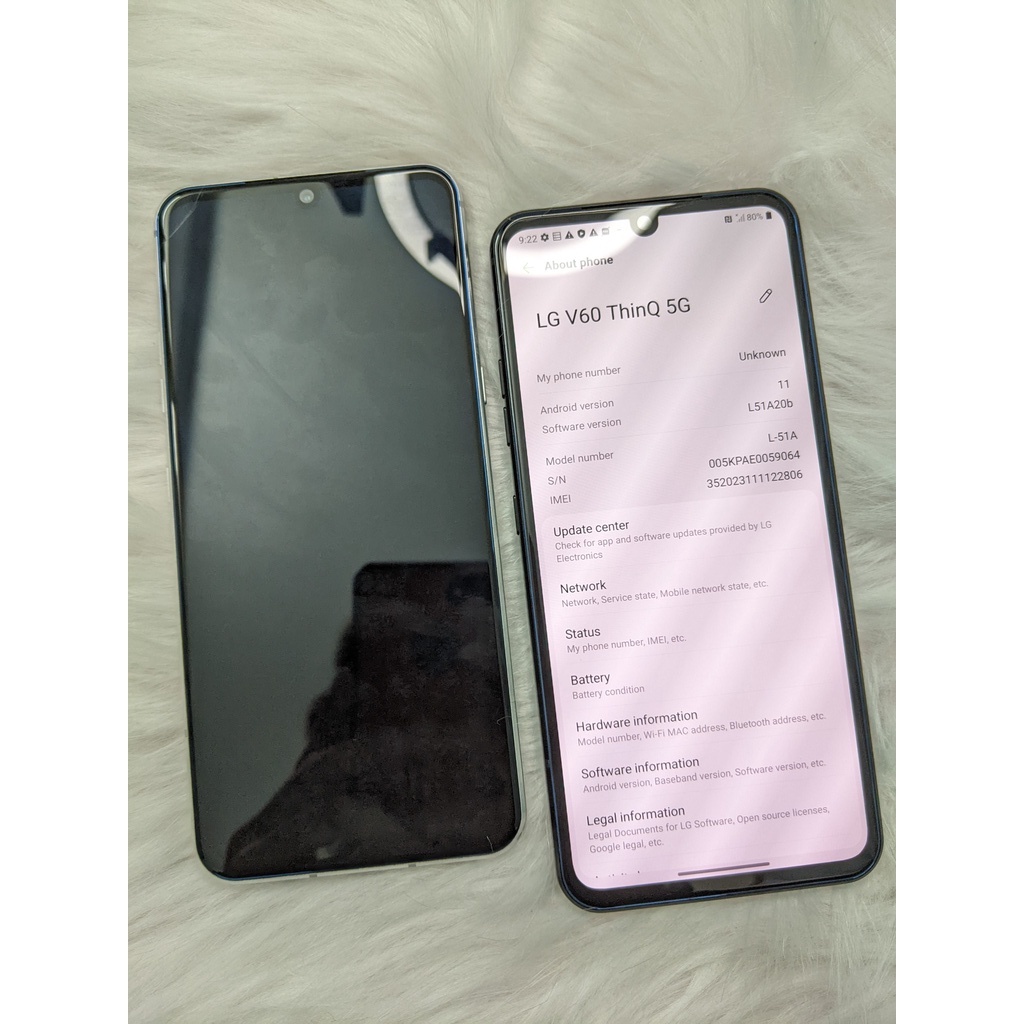 Điện thoại LG V60 ThinQ