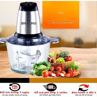 Máy xay thịt Shachu Hàn Quốc đa năng cao cấp 250W dung tích 2 lít