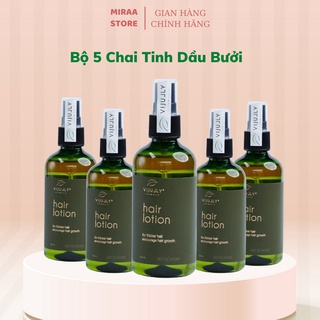 Combo 5 chai xịt tóc tinh dầu bưởi giúp mọc tóc, chăm sóc tóc