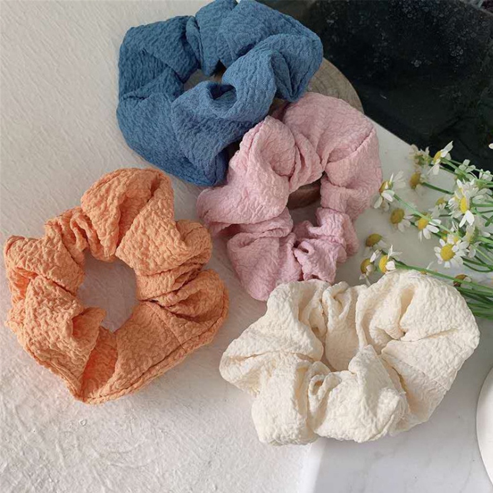 Dây buộc tóc co giãn nhiều màu sắc kẹo ngọt phong cách Hàn Quốc thời trang dành cho nữ