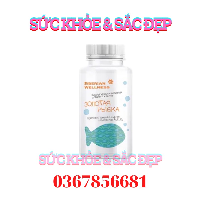 Thực phẩm bảo vệ sức khỏe Siberian VITAMAMA OMEGA 3 Softgels – 90 viên – Date T11/2023